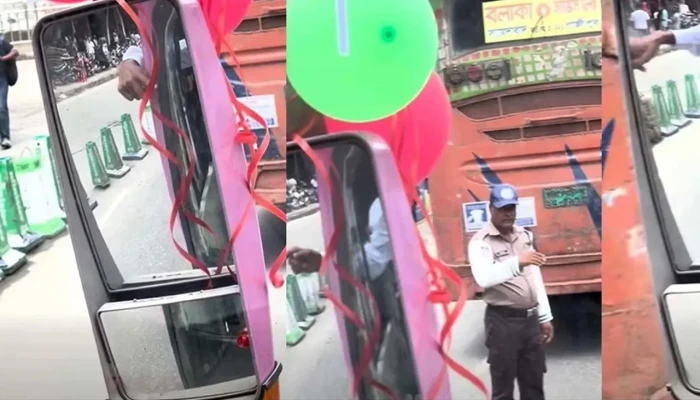 চালুর প্রথম দিনেই দুর্ঘটনার কবলে পিংক বাস