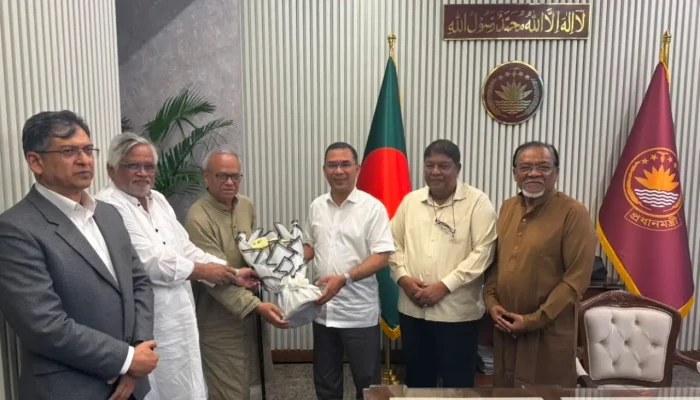 প্রধানমন্ত্রীর সঙ্গে বিএনপির নবনিযুক্ত স্থায়ী কমিটির চার সদস্যের সাক্ষাৎ