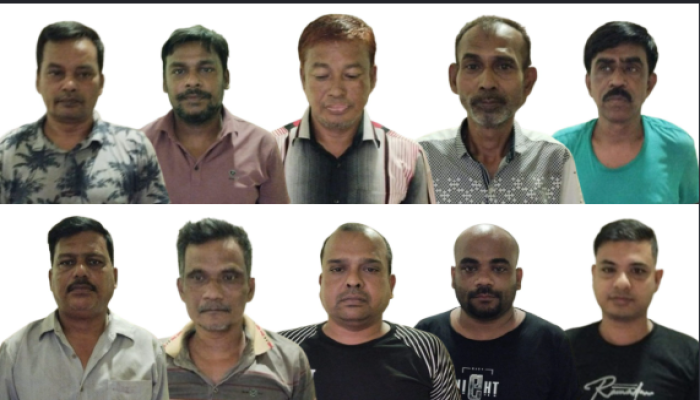 ৭ বছরের "অনলাইন জুয়ার আসর" ভেঙ্গে দিলেন পুলিশ কমিশনার মোহাম্মদ ফয়েজুল কবি