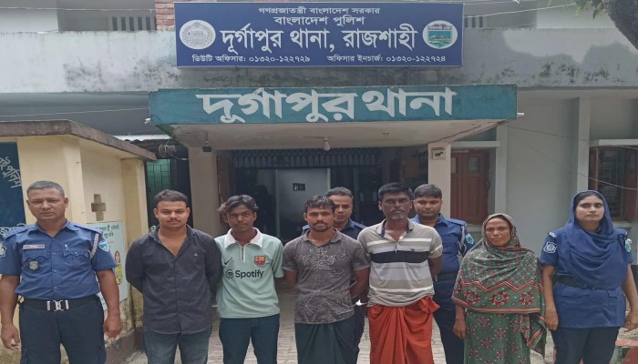 দুর্গাপুর থানা পুলিশের বিশেষ অভিযানে গ্রেফতার ৫
