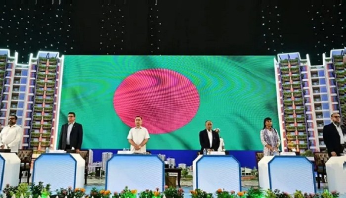 বিশ্ব বসতি দিবসের আলোচনা সভায় প্রধানমন্ত্রী