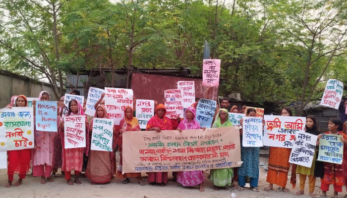 বরেন্দ্রে নিম্নআয়ের মানুষের নিরাপদ আবাসনের দাবি