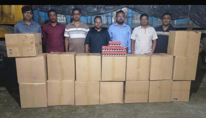 ২২ লাখ ৯৫ হাজার টাকার রাজস্ব ফাঁকির সি‘গা‘রে‘ট জ‘ব্দ